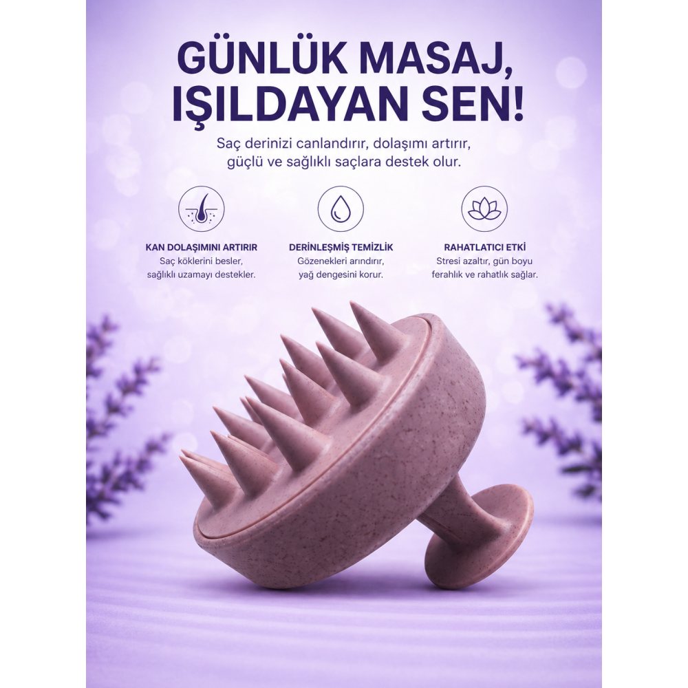 LASTİNGBEAUTY Saç Yıkama Tarağı 