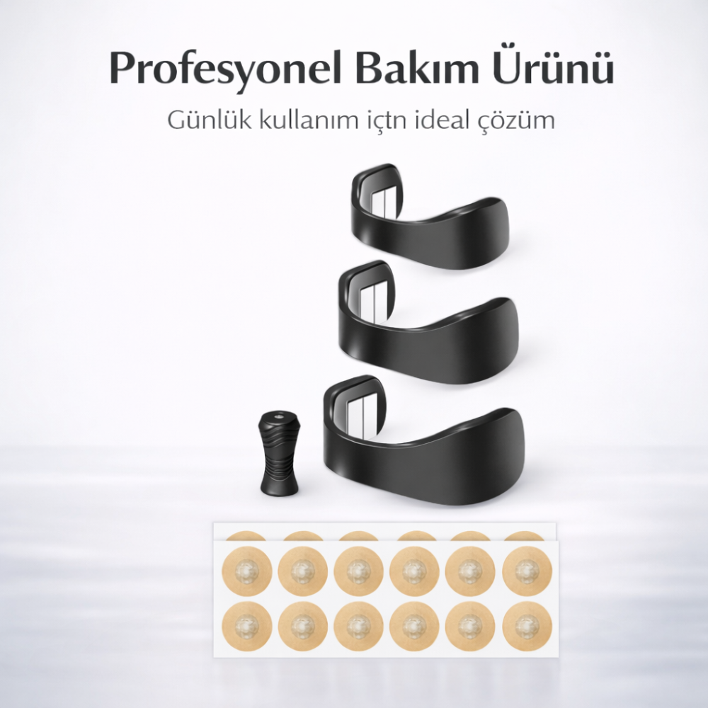 LASTİNGBEAUTY Horlama Önleyici Mıknatıslı Burun Bandı 30'lu Set Horlama Azaltıcı Mıknatıslı Burun Bandı Aparatı 30'Lu