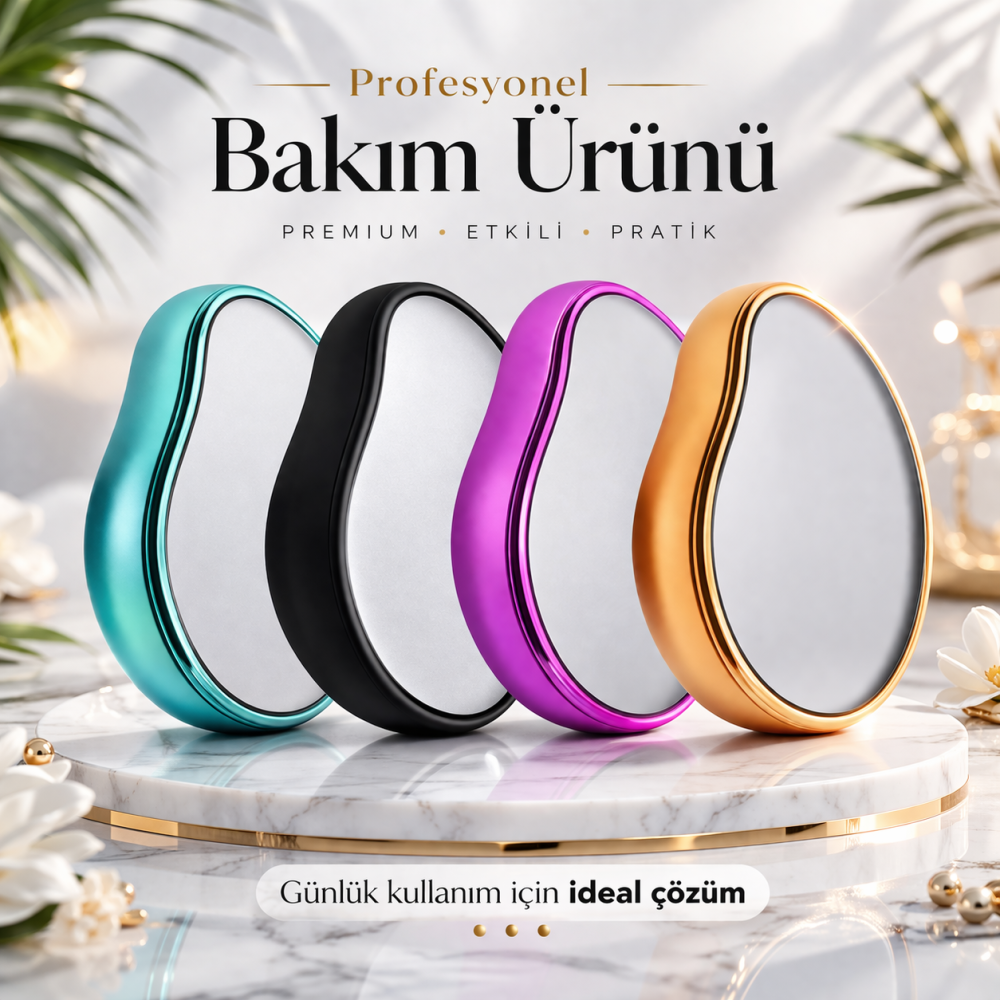 LASTİNGBEAUTY Epilasyon Aleti Acısız Tüy Dökücü Tüy Alma Silgisi Kristal Taş Tüy Alıcı Epilasyon Taş