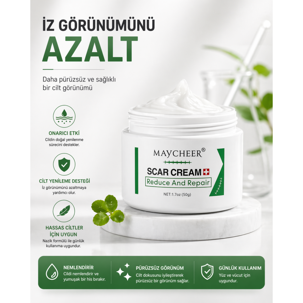 MAYCHEER İz Giderici Yara ameliyat Kremi 