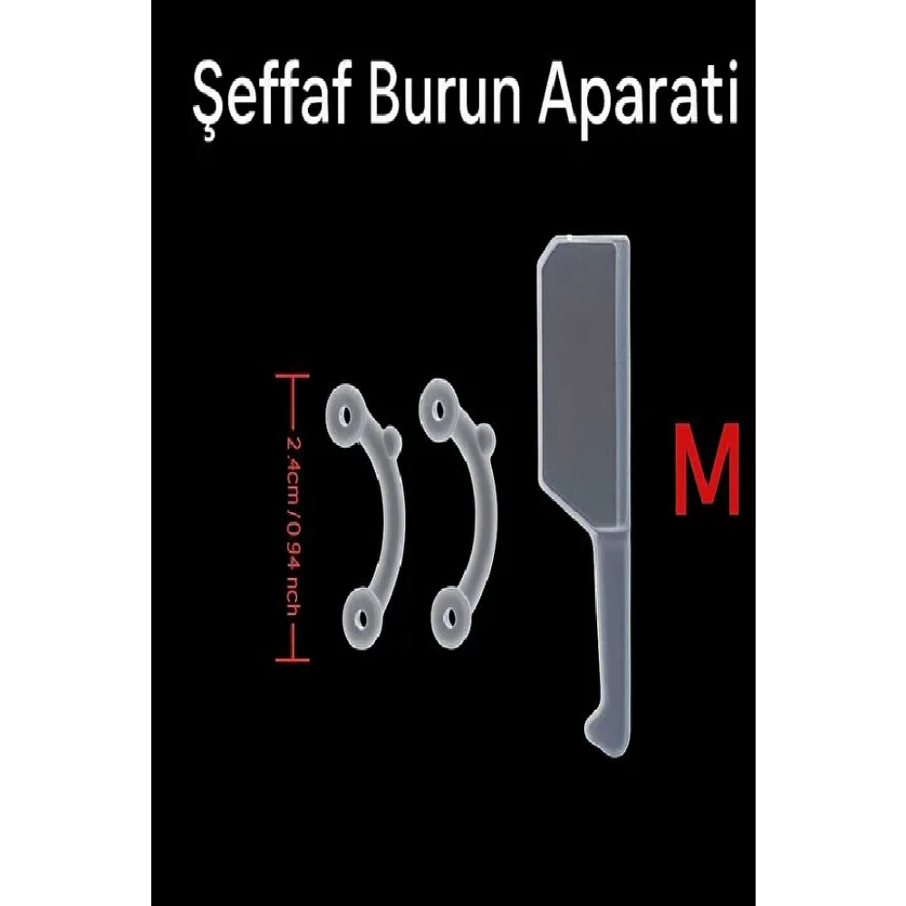 ŞEFFAF BURUN APARATI BURUN KALDIRMA APARATI BURUN ŞEKİLLENDİRİCİ BURUN BANDI